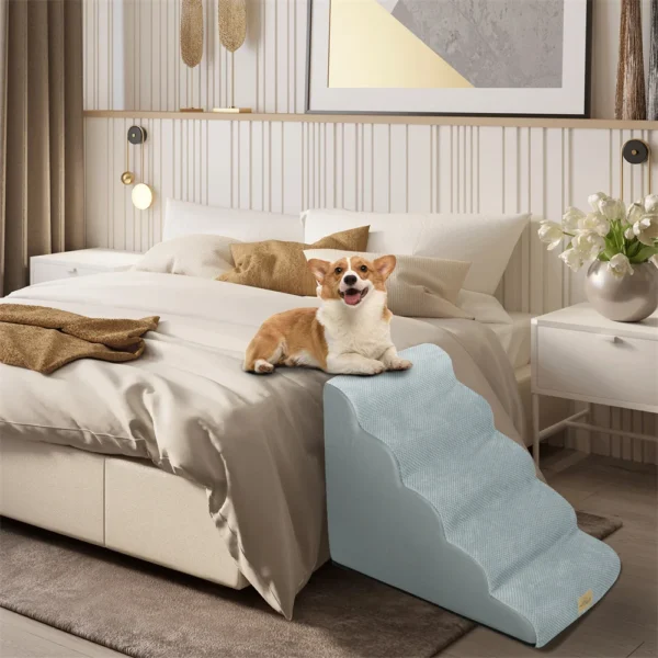 5-Step Dog Ramp & Sofa Stairs