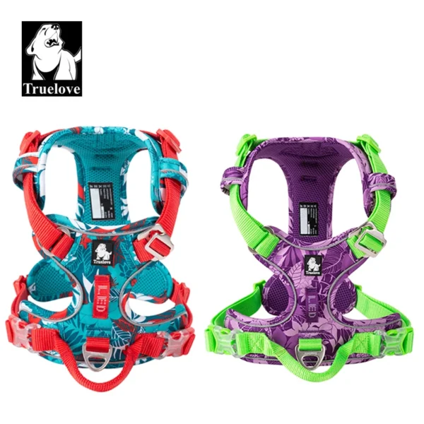 Truelove Camouflage Reflective Dog Harness