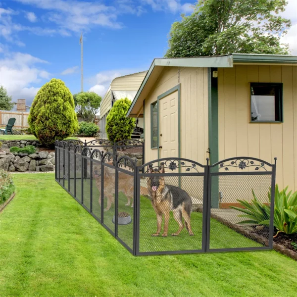 Indoor Outdoor Puppy Playpen Fence