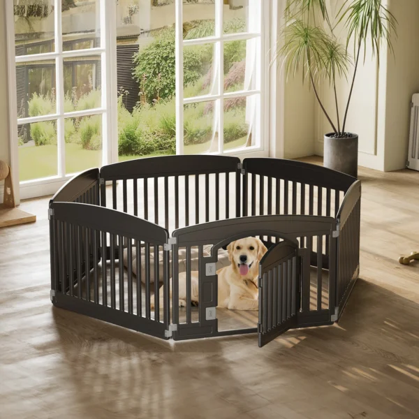 Plastic Dog Playpen Fence 6Panel