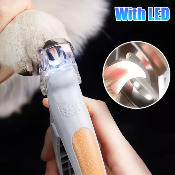 LED Pet Nail Clipper Scissors
