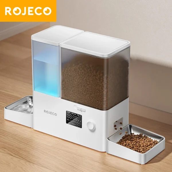 Automatic Pet Feeder Water Dispenser